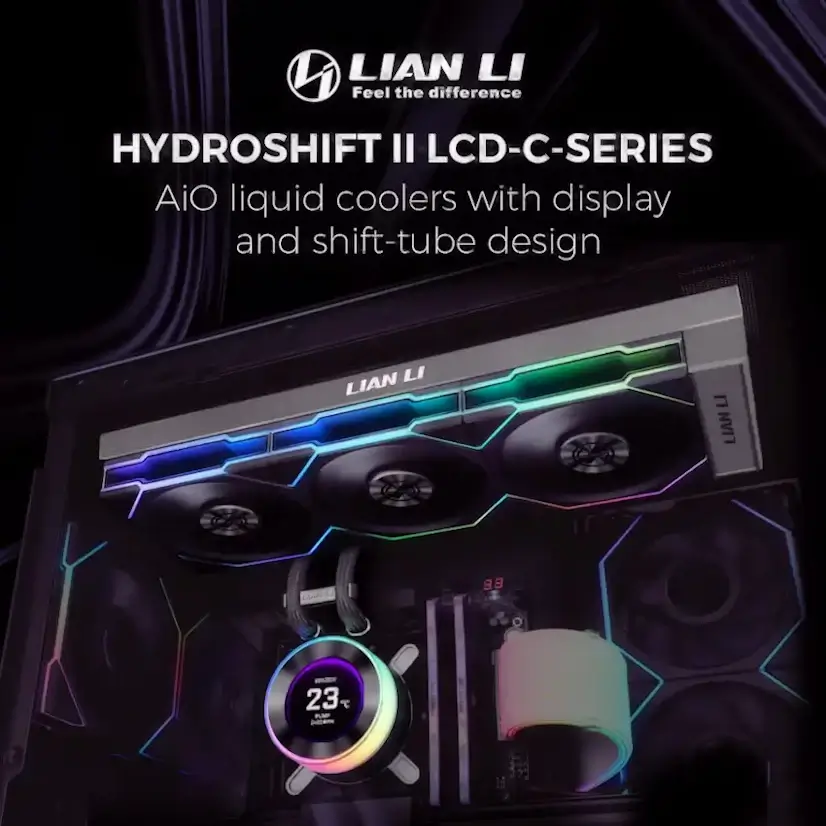 Montaje Refrigeración Líquida LIAN LI Hydroshift II LCD Gaming PC Torrelaguna Montaje Refrigeración Líquida LIAN LI Hydroshift II LCD Gaming PC Torrelaguna